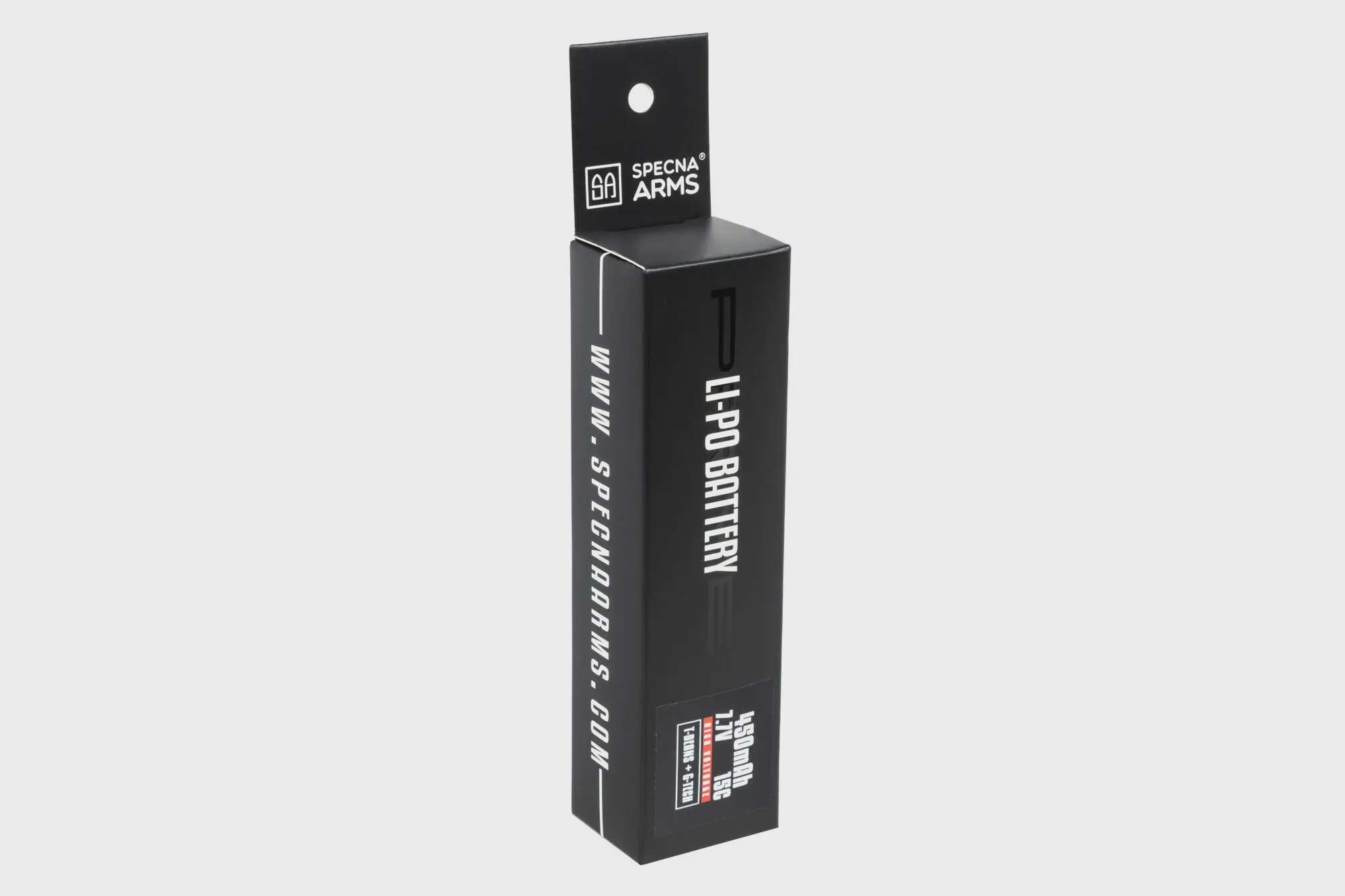 Specna Arms x Gens Ace 450 mAh 15C 7.7V High Voltage T-Deans G-Tech Li-Po Battery