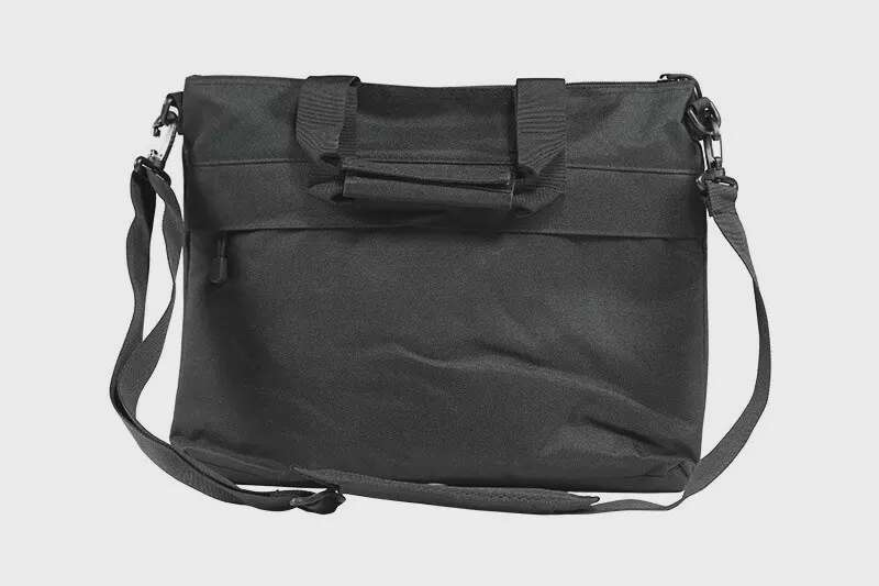 Laser-Cut tactical bag - black