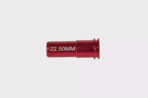 Double-sealed aluminium CNC nozzle for AEG replicas - 22.50mm