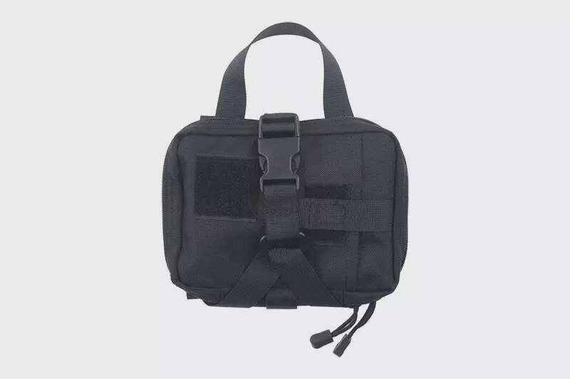 Small MOLLE Rip-Away Medical Pouch - Black
