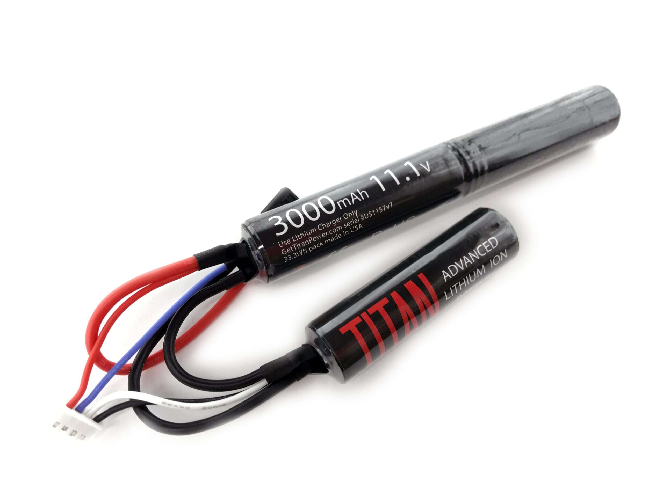 Li-Ion Battery TITAN 11.1V 3000mAh, 30C - Nunchuk (2 pieces)