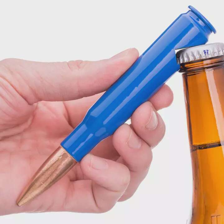 .50 Cal BMG Bottle opener - Blue