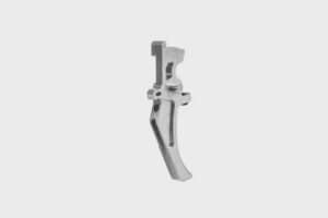 CNC Aluminum Advanced Speed Trigger Tongue (Style D) - Silver