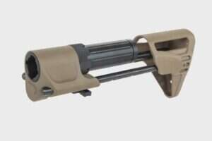 PDW Stock for AR15 Replicas - Tan