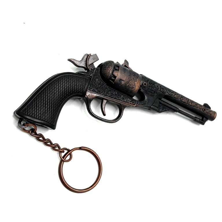Stor Nyckelring - ~8-13cm - Colt 1851 Navy - knallpulver