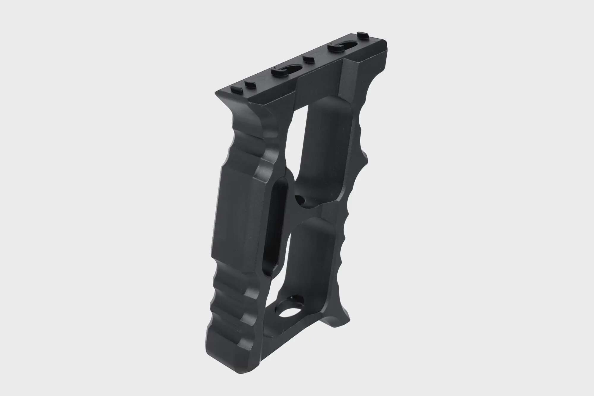 Aluminium angle grip TD Minivert for KeyMod/M-LOK Black