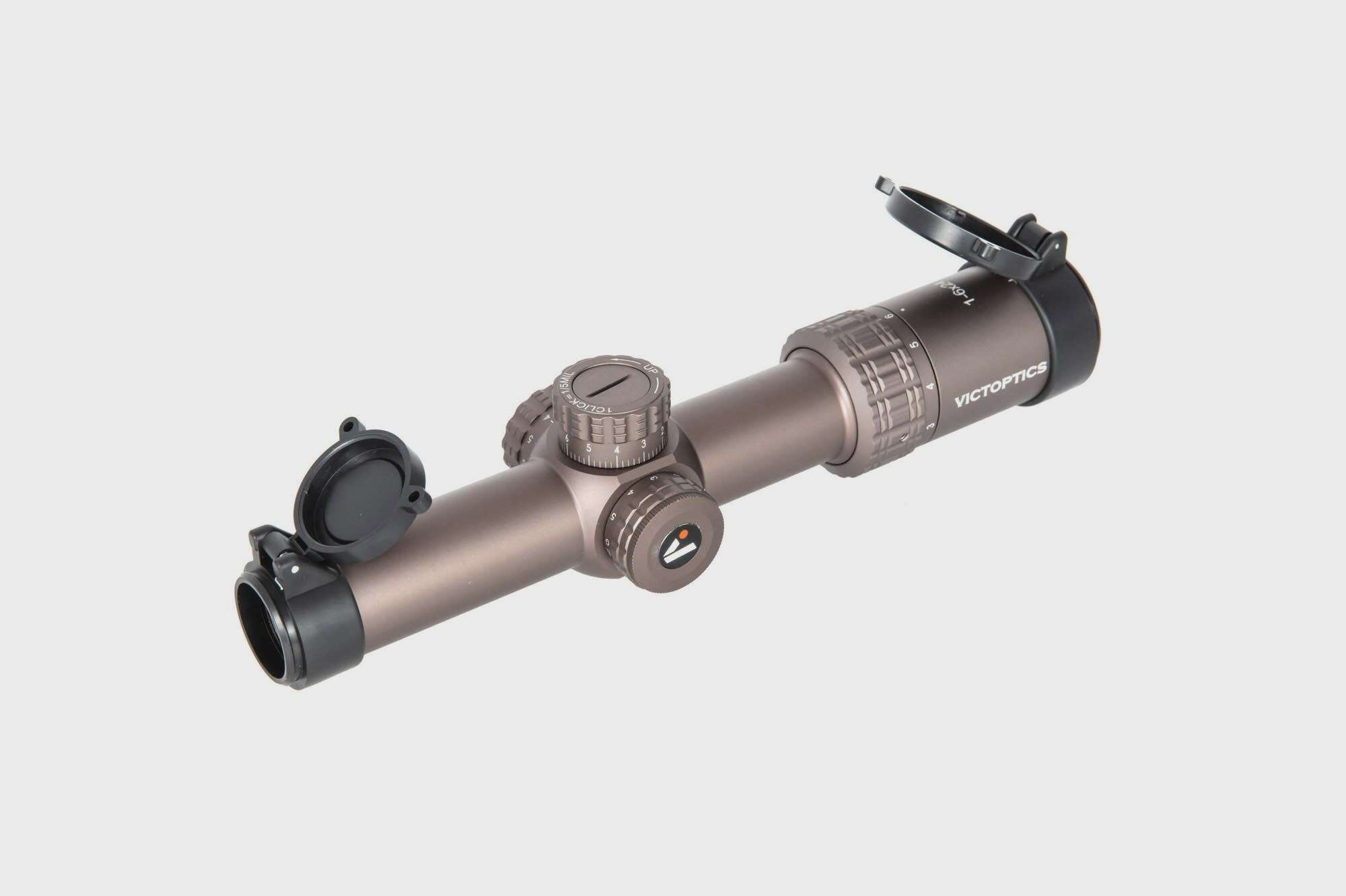 VictOptics S6 1-6x24 Scope - Burnt Brown