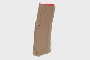 King Arms x Strike Industries 250-BB mid-cap magazine for M4/M16 Flat Dark Earth replicas