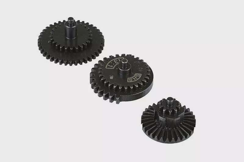 Set of High Speed steel gears 13:1