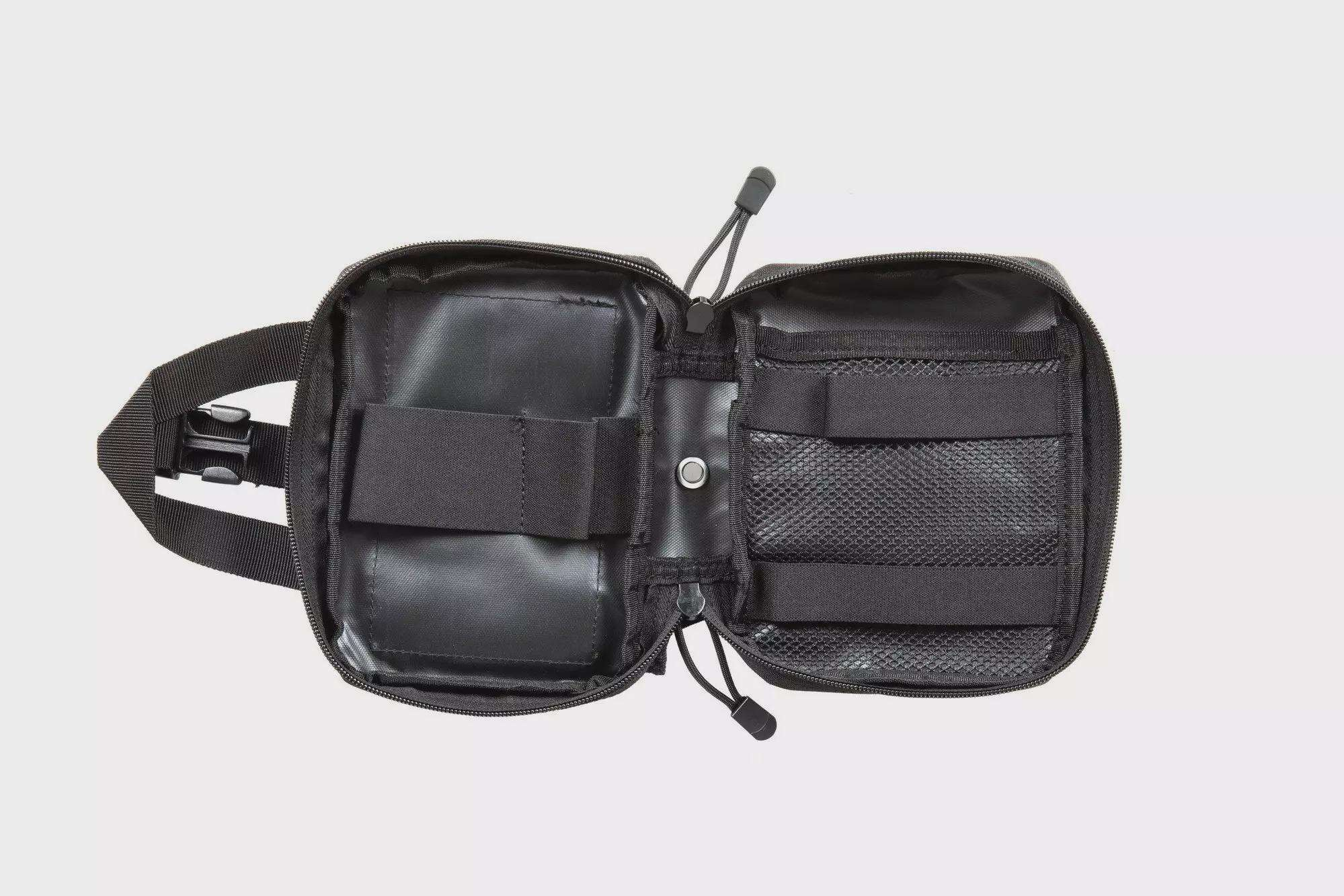Small MOLLE Rip-Away Medical Pouch - Black