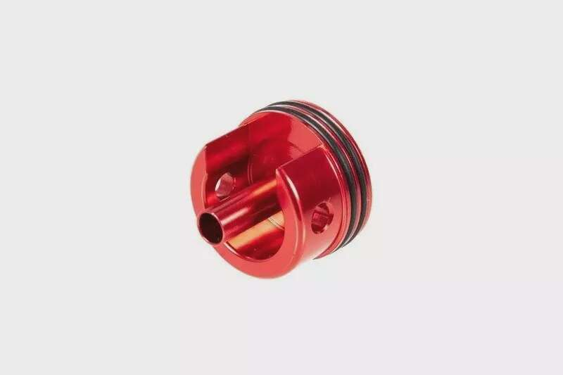 Silenced cylinder head for AK/MP5K/FAL type replicas