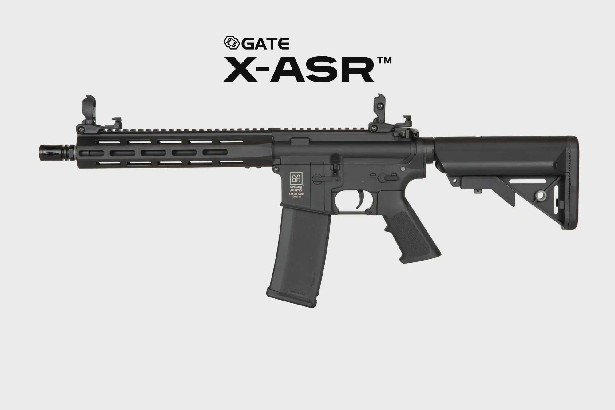 Specna Arms SA-F03 FLEX GATE X-ASR ASG Carbine Black