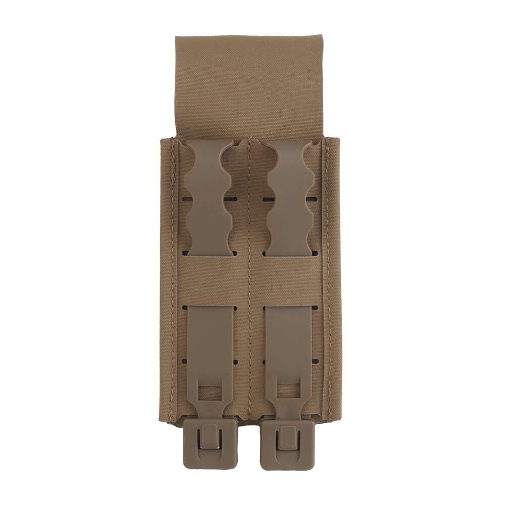 Wosport double magazine pouch Flip Pouch Coyote Brown