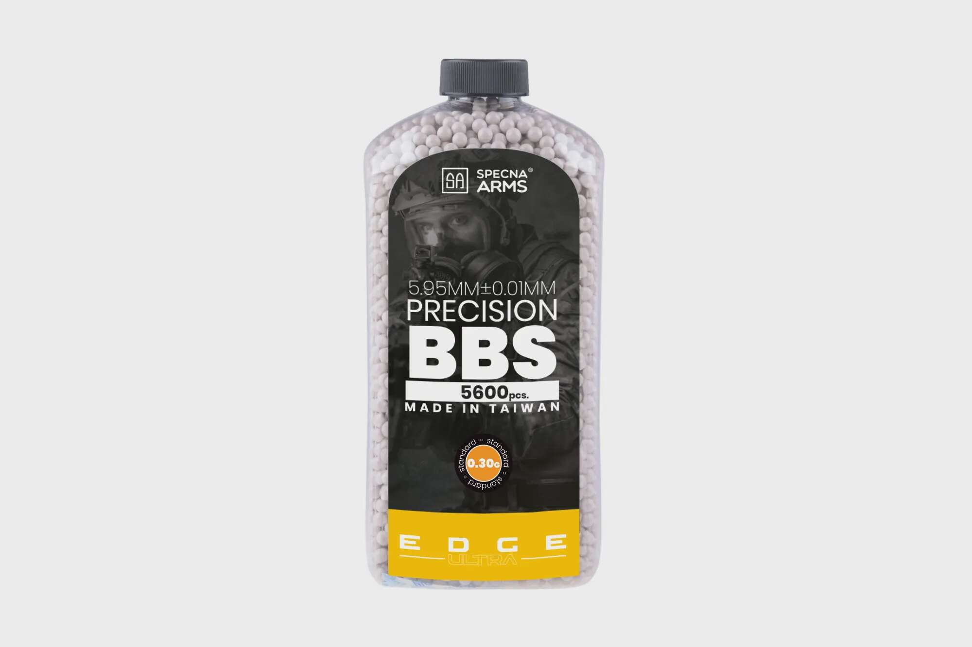 Specna Arms EDGE ULTRA™ 0.30g precision BBs - 5600 pcs - white - bottle