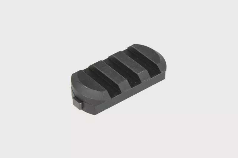 QD M-LOK 3 Slot RIS Rail - Black