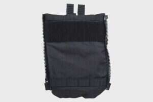 Back panel for Wosport hydration cartridge Black