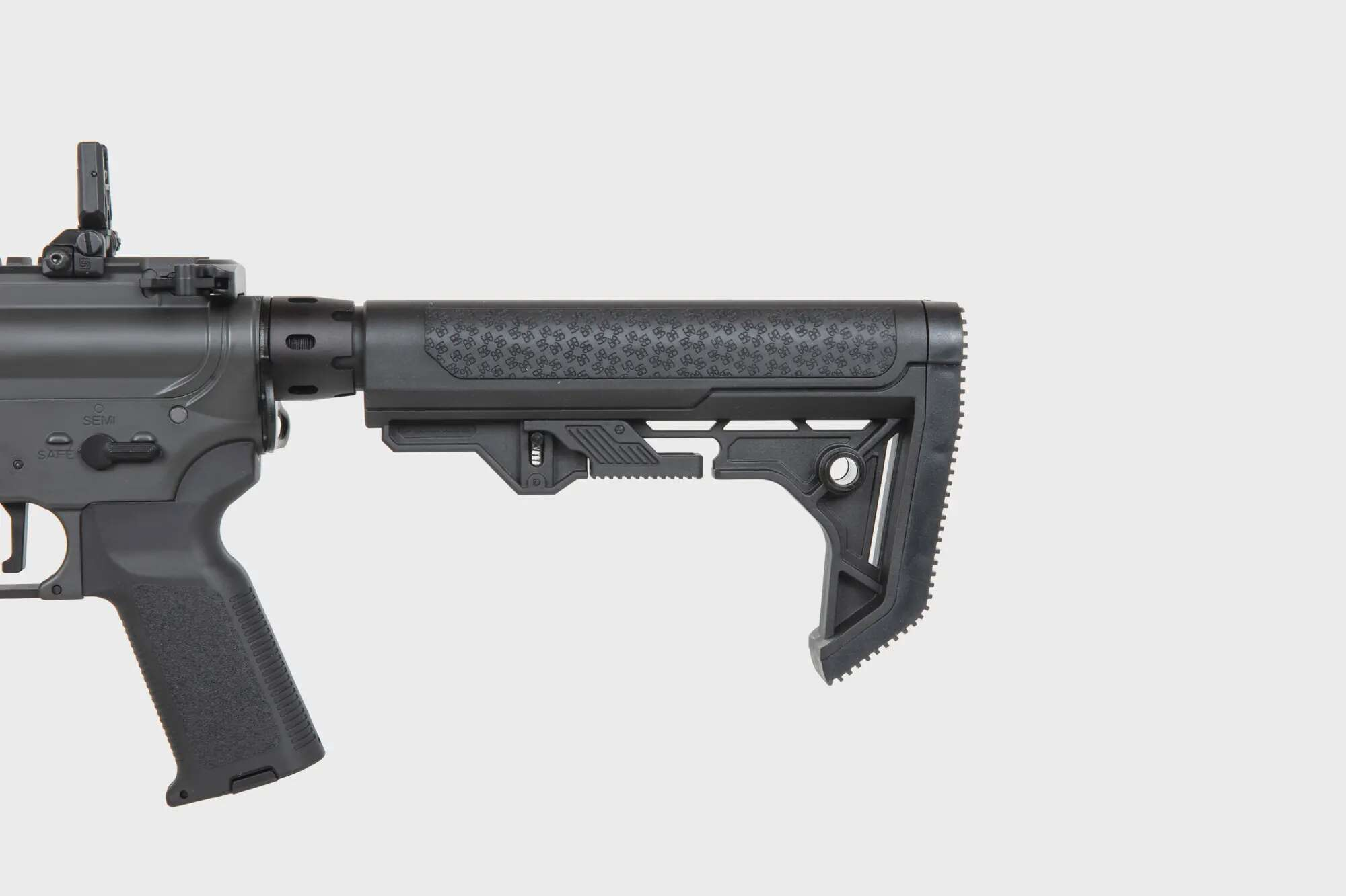 Specna Arms RRA SA-P17 Prime™ Light Ops Stock Kestrel™ ETU airsoft Carbine with Brushless Motor Grey