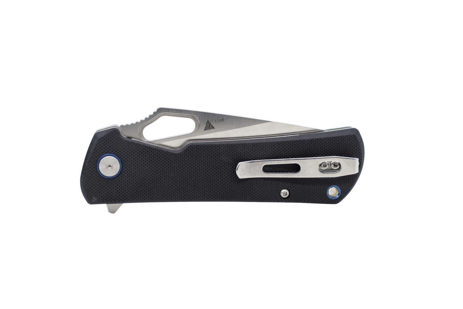 SRM - 1168 - Fällkniv - D2 stål - flipper - G10 - kullager