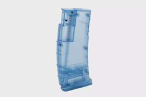 Specna Arms quick-loader in the shape of an M4/M16 magazine Blue