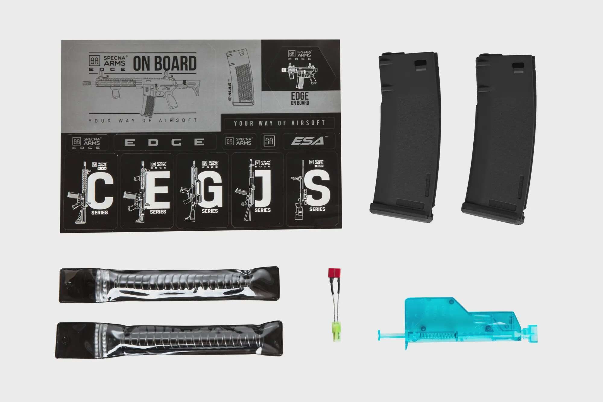 Specna Arms RRA SA-P17 Prime™ Light Ops Stock Kestrel™ ETU airsoft Carbine with Brushless Motor Grey