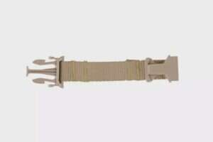 Helmet lengthening belt - dark earth