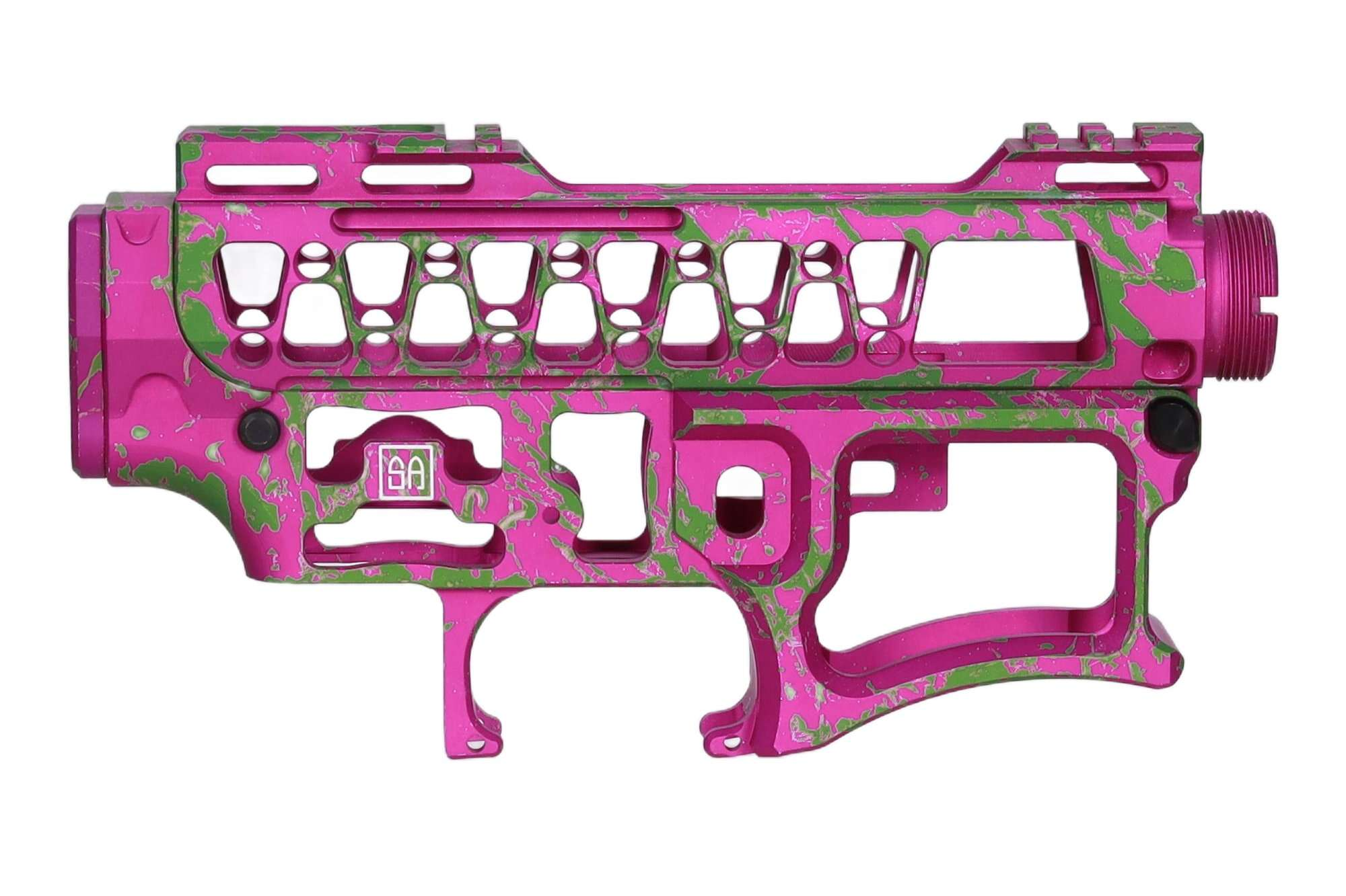 Specna Arms x Mancraft CNC Speedsoft Splash Anodised kit for M4/M16 replicas Violet