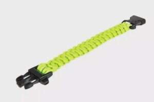 Survival Bracelet (Fastex) - Lime
