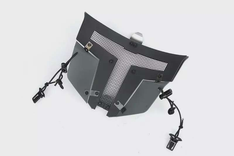 SPT Face Shield for FAST Helmets - Wolf Grey