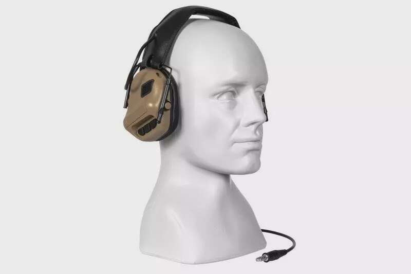 Tactical headset ERM - Tan