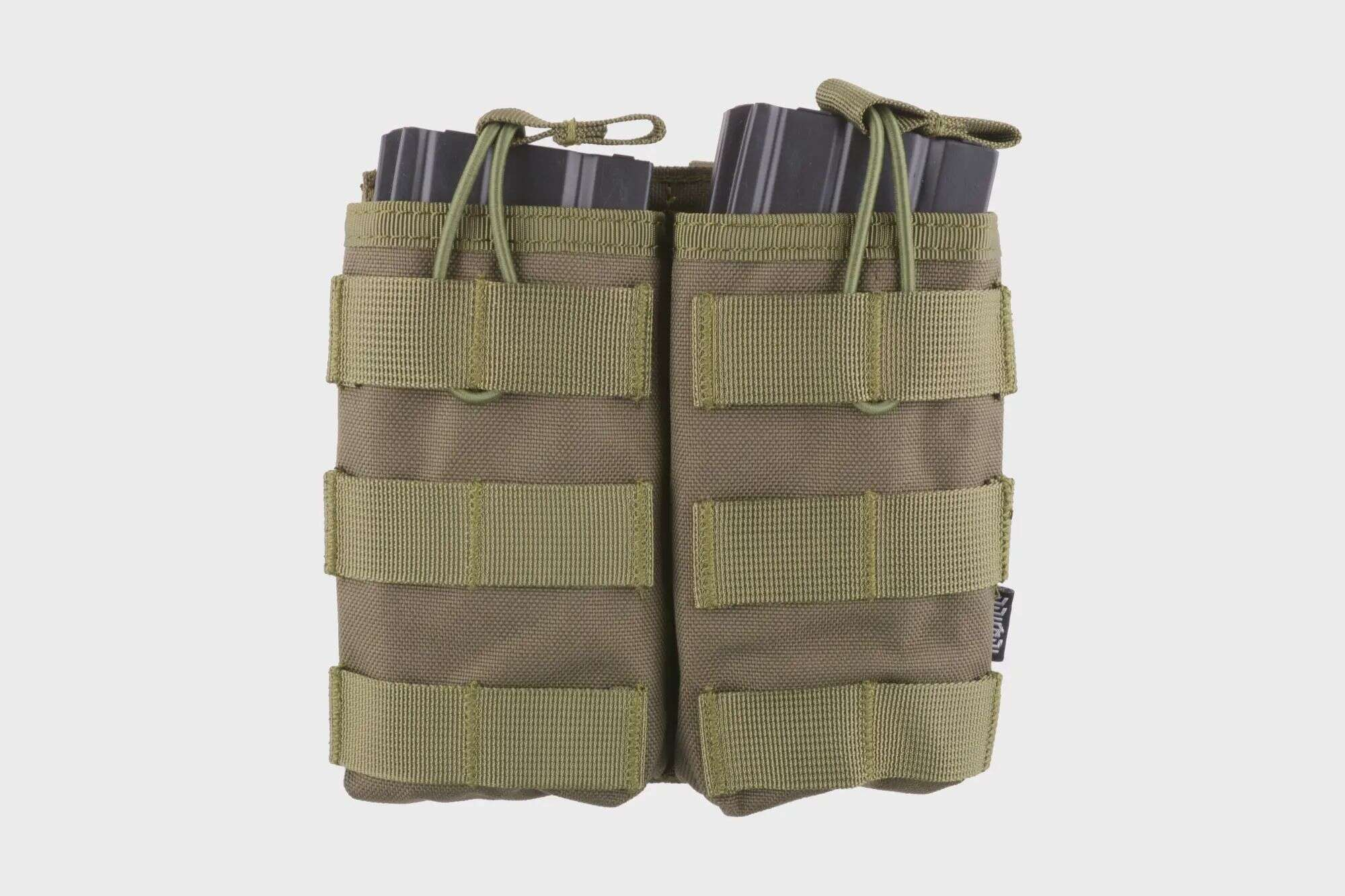 Double Open I Pouch for AK/M4/G36 Magazines - Olive Drab