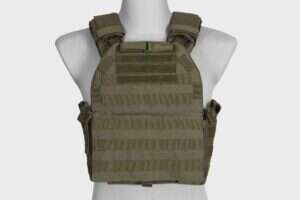 Quick Release Tactical Plate Carrier - olive green