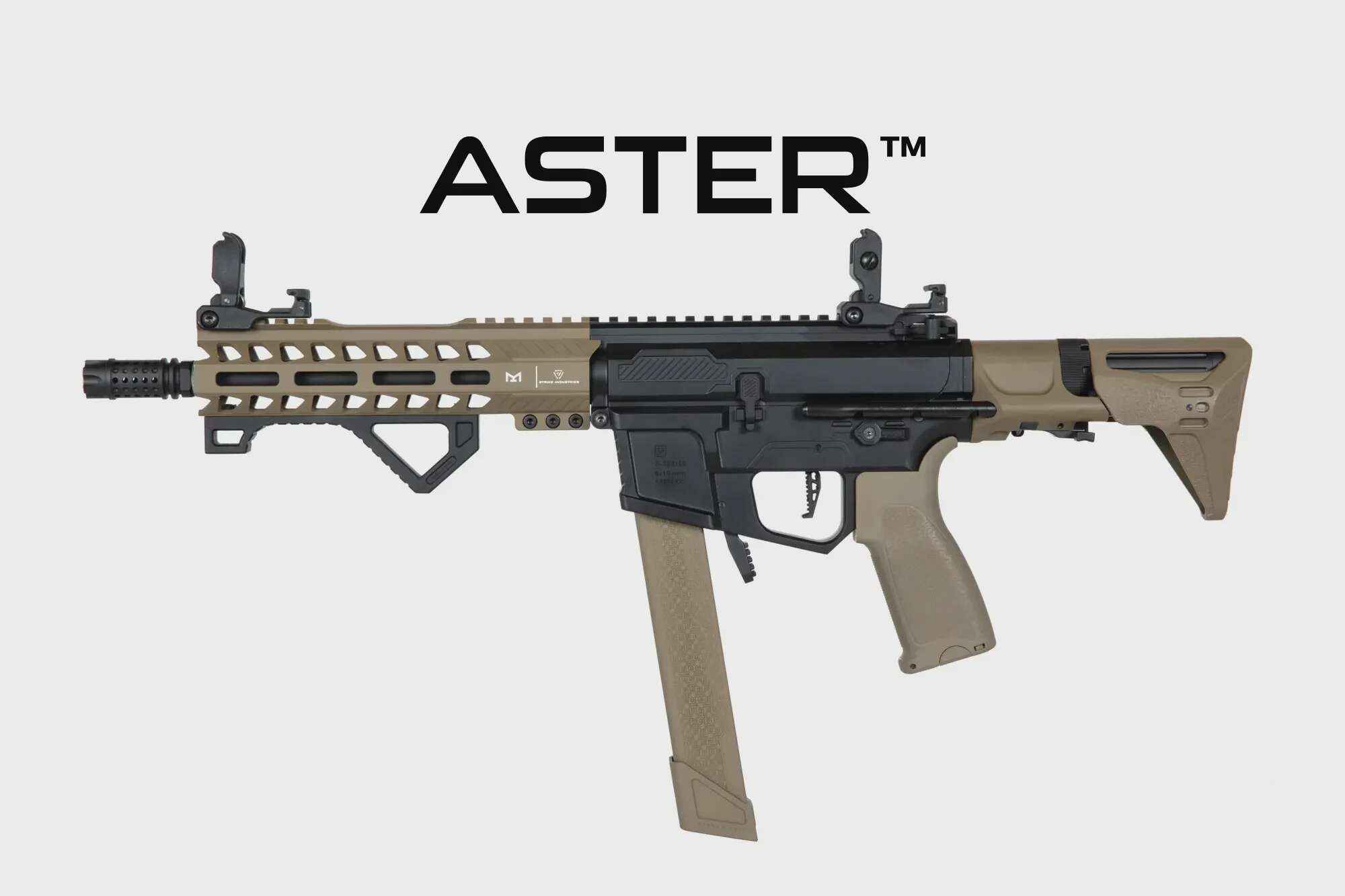 SA-X02 EDGE 2.0 GATE ASTER submachine gun replica - Half-tan