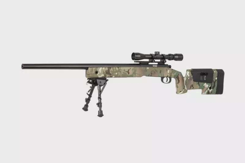 SA-S02 CORE™ High Velocity Sniper Rifle Replica with Scope and Bipod - MC