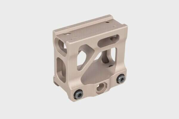 JJ Airsoft RIS rail mount for T1 Tan type red dot sight