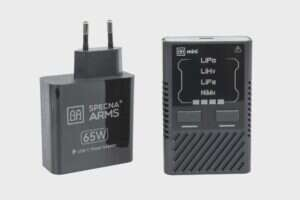 IMars G-Tech Specna Arms x Gens Ace USB-C mini charger with 65W power supply