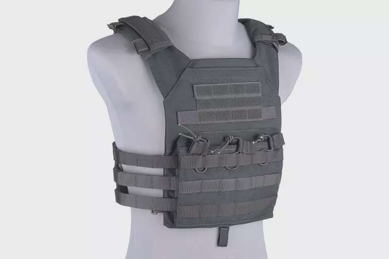 Rush Plate Carrier Tactical Vest - Primal Grey
