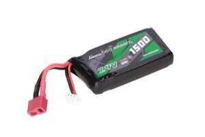 Li-Po Gens Ace 1500mAh 35C PEQ 7.4V T-Deans battery