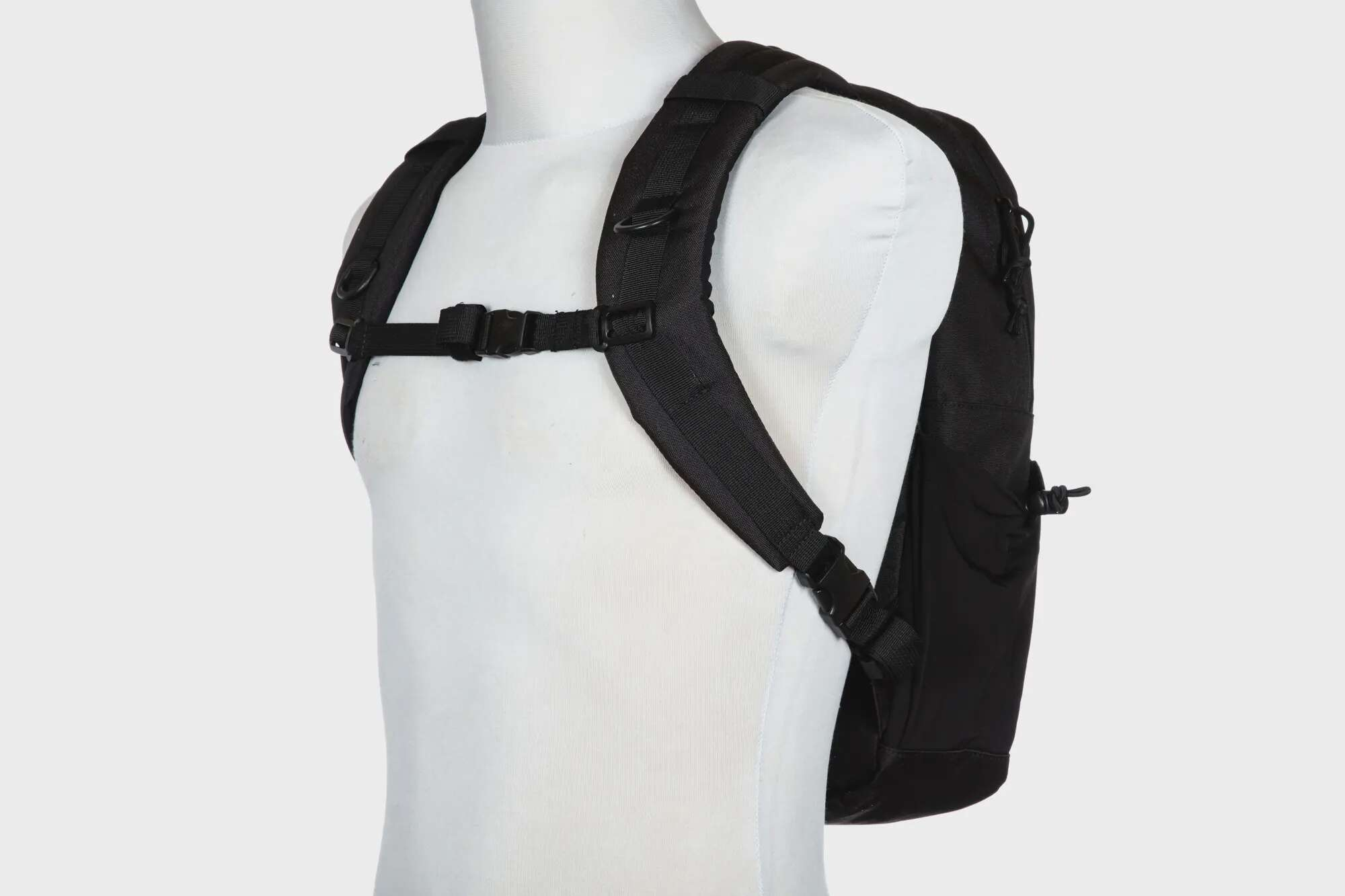 Lightweight Laser-Cut Tactical Backpack - Black