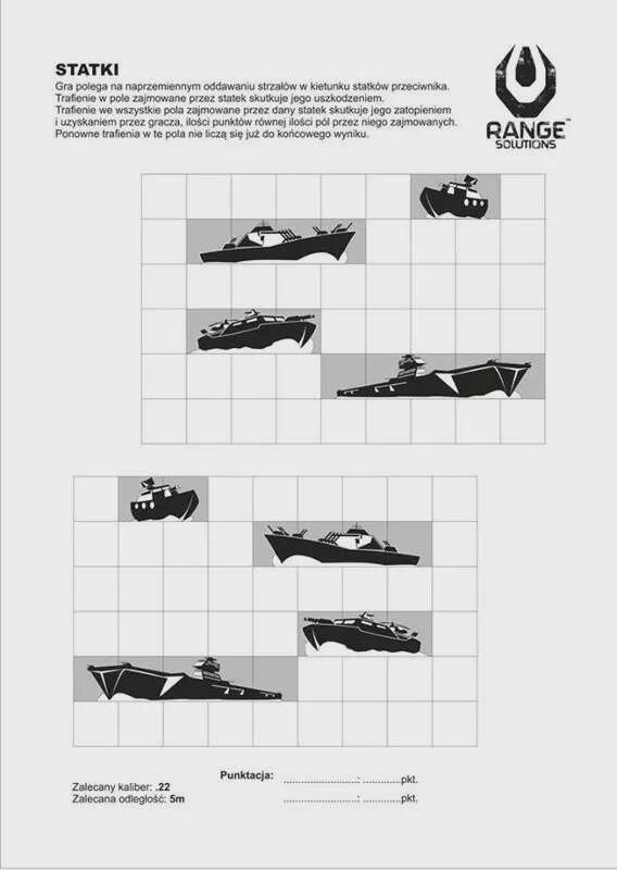 Ships Shooting Target - 50 Pcs