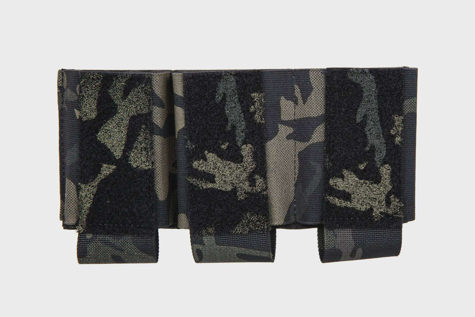 Triple magazine pouch 5.56 mm Wosport MultiCam Black