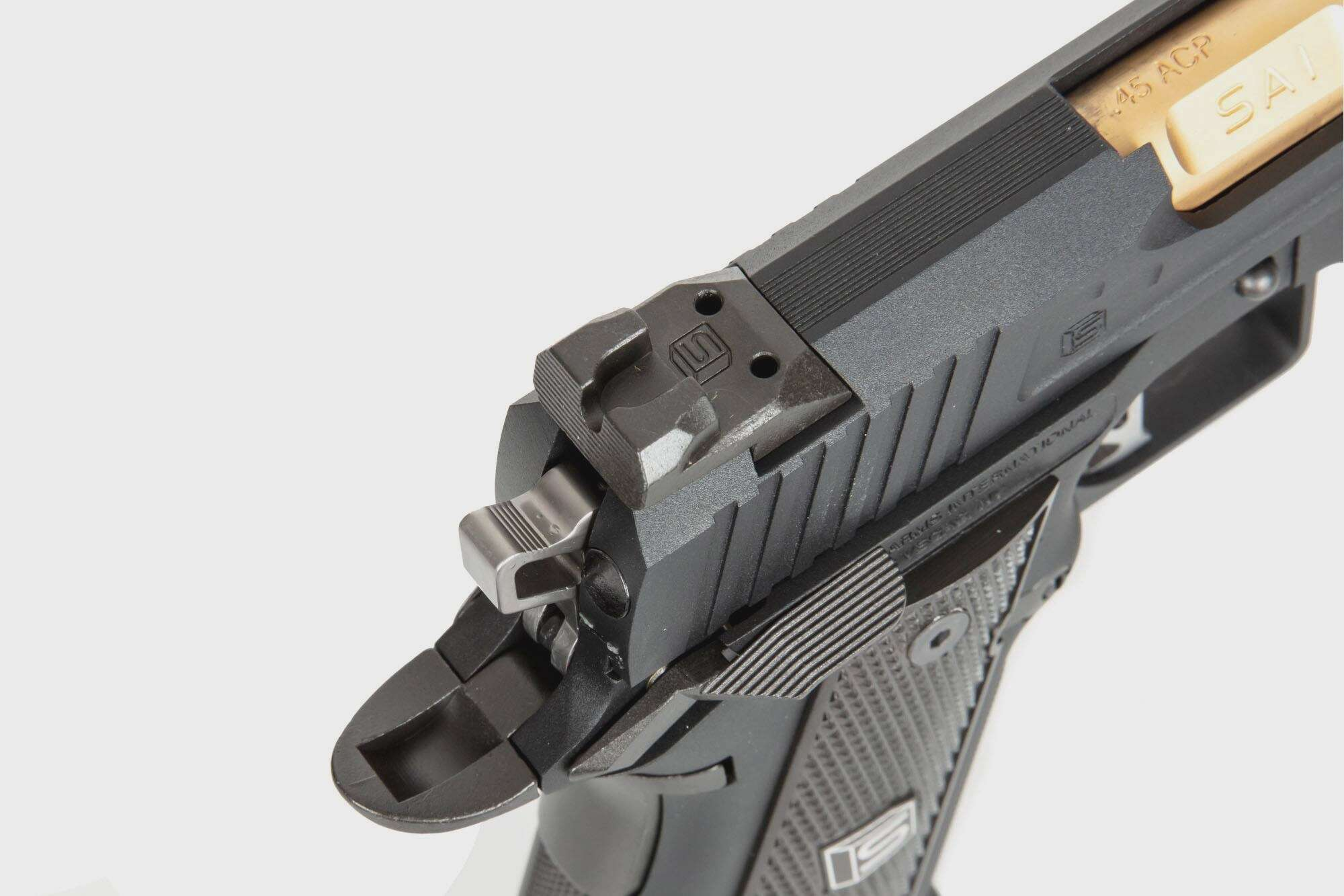 SAI DS 2011 Full Auto (Aluminum/Green Gas) Pistol Replica