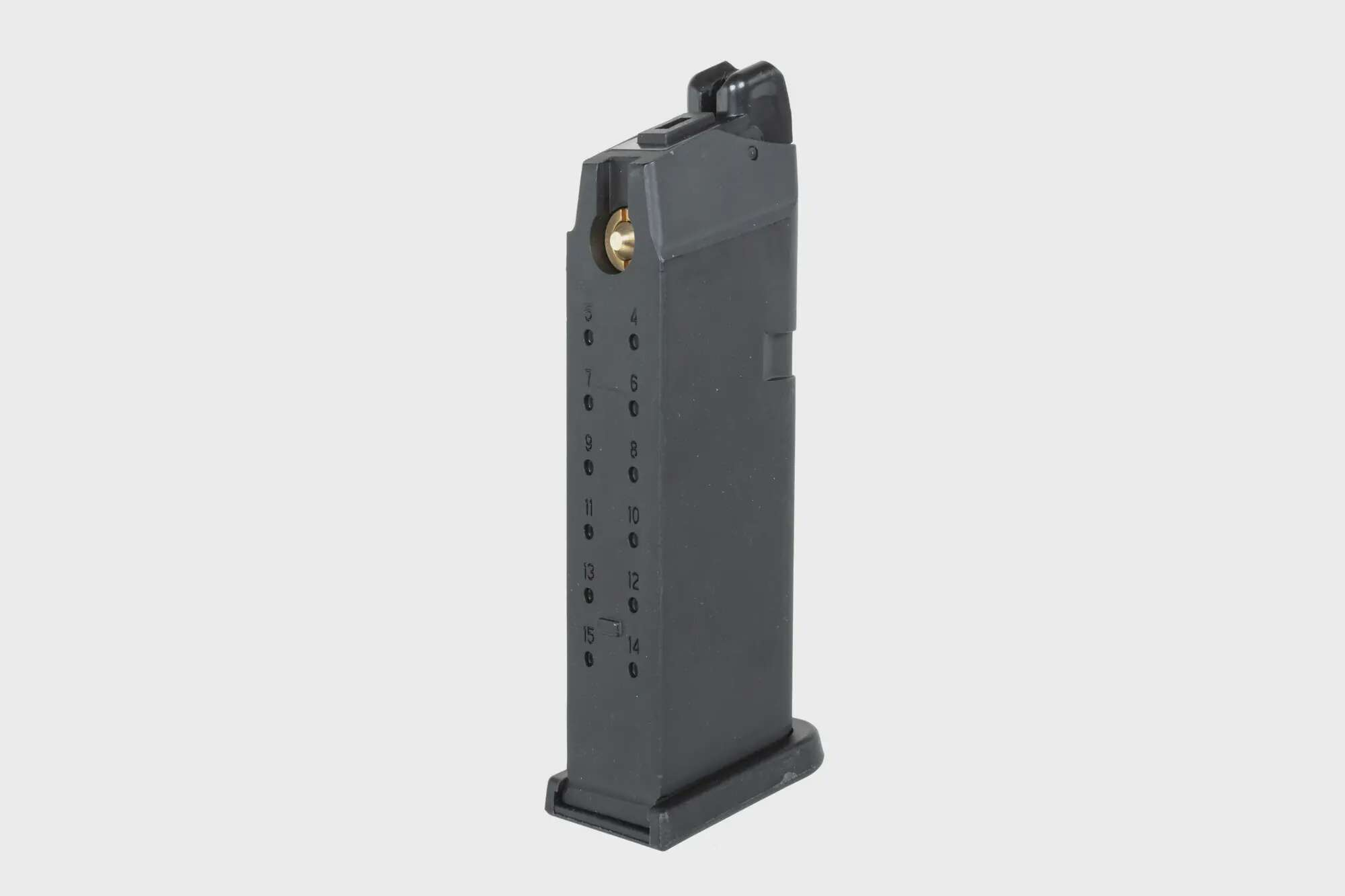 Green gas 20-BB magazine E&C for Glock 19 replica MA016 Black
