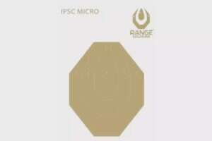 IPSC Micro Shooting Targets - 50 pcs