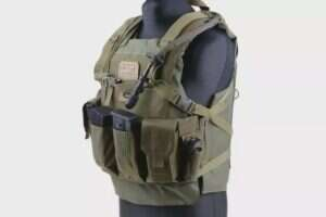 Personal Body Armor tactical vest - olive green