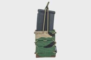 Pojedyncza ładownica typu Open Specna Arms Tactical na magazynki karabinowe Woodland
