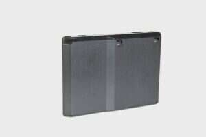 Steel 38-pellet low-cap magazine for Desert Tech HTI airsoft sniper rifle - black