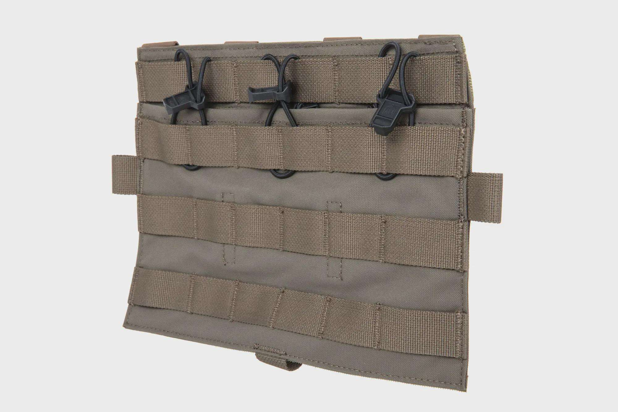 Ape Force Gear load panel for 3 M4/M16 Flat Ranger Green magazines