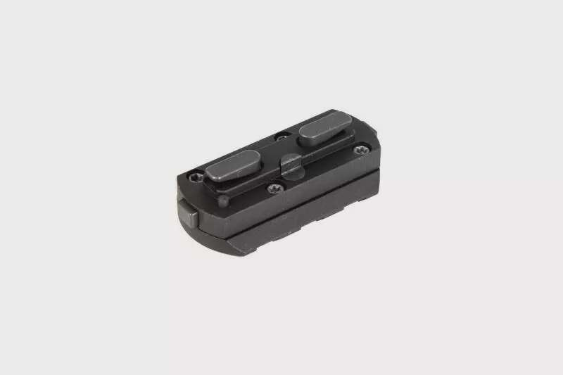 QD M-LOK 3 Slot RIS Rail - Black