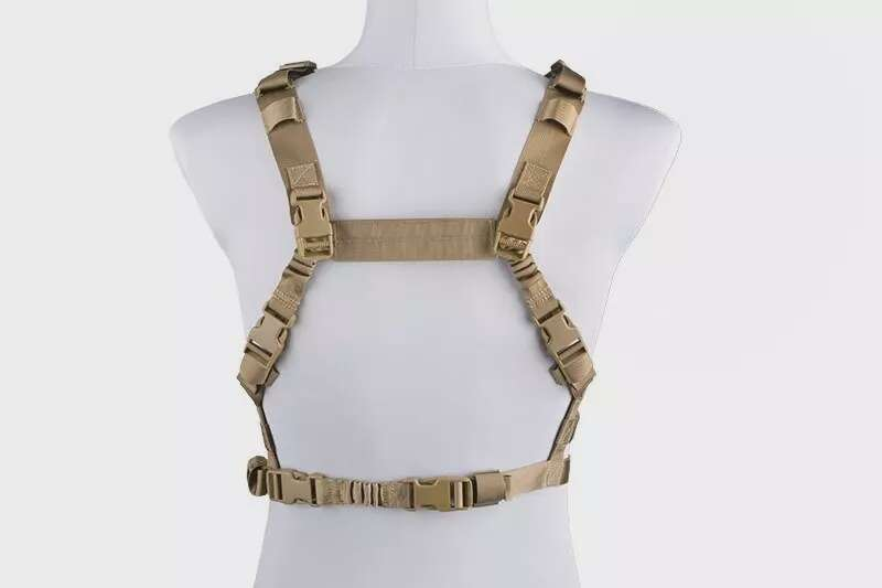 Dynamic Chest Rig Tactical Vest - Tan
