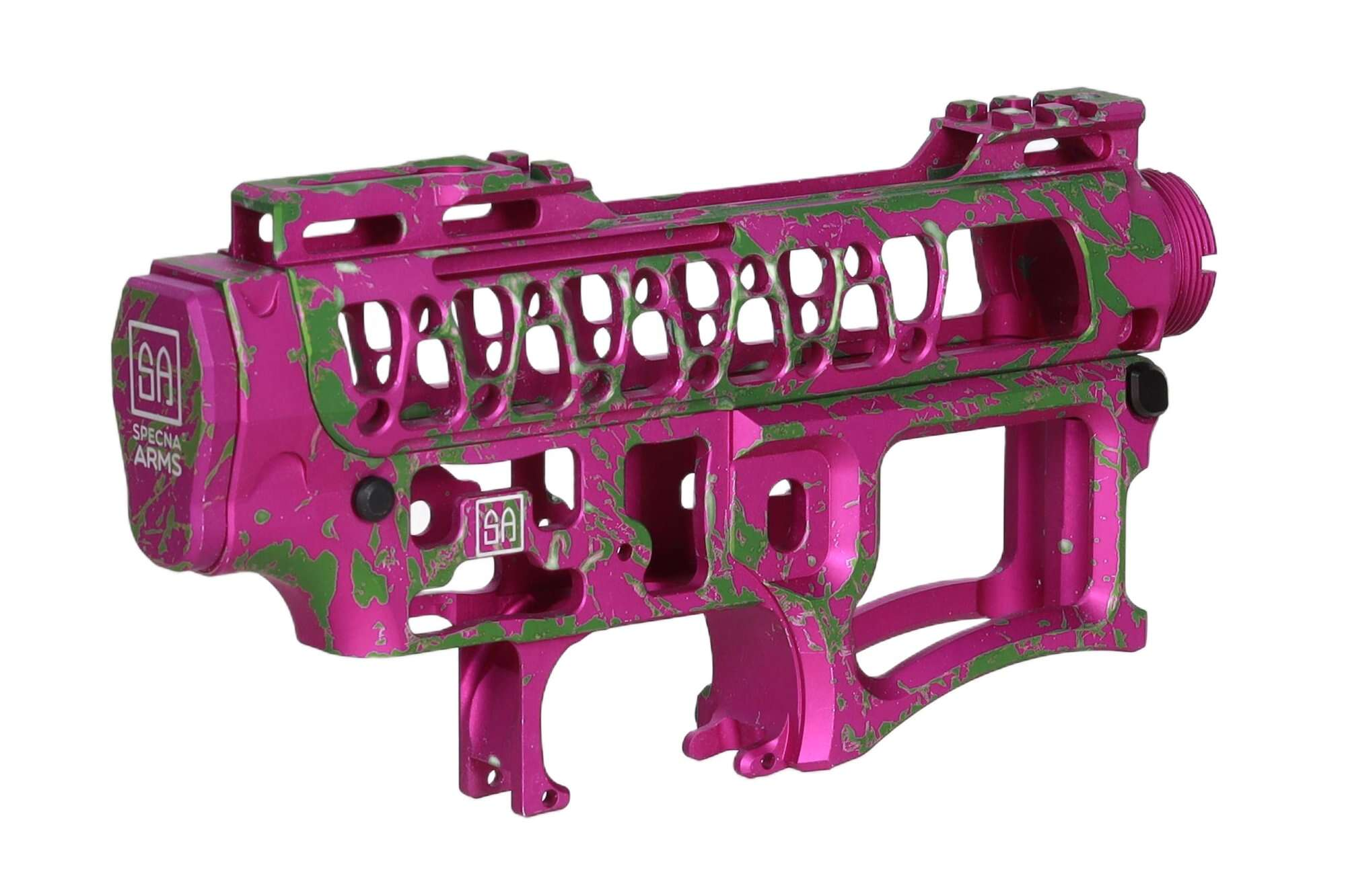 Specna Arms x Mancraft CNC Speedsoft Splash Anodised kit for M4/M16 replicas Violet